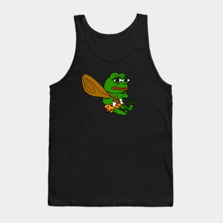 Caveman Pepe Tank Top